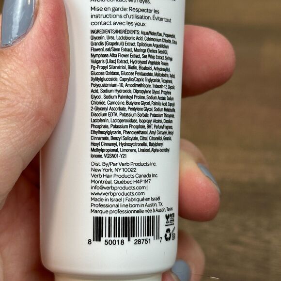 NEW Verb Ghost Exfoliating Scalp Nectar Serum 2 oz Clarify Professional Haircare - Picture 8 of 14